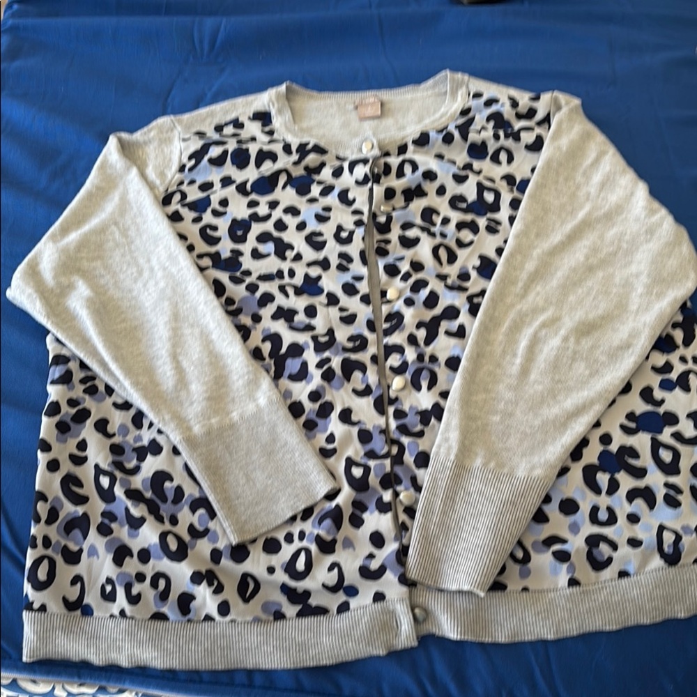Leopard Print Women's Sweater